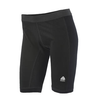 WarmWool shorts long w/windWool W&#39;s Jet Black M